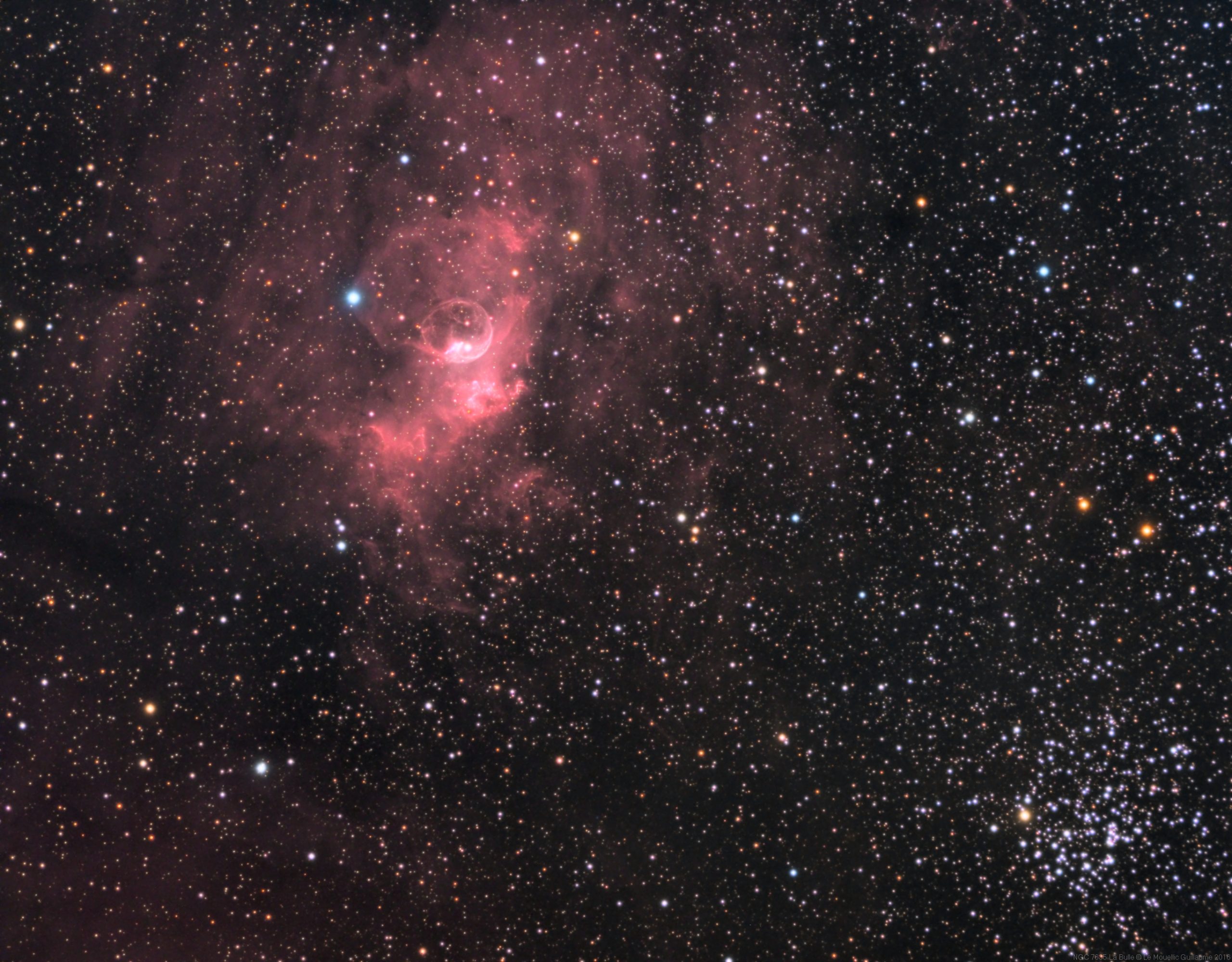 NGC7635 – Nébuleuse de la Bulle