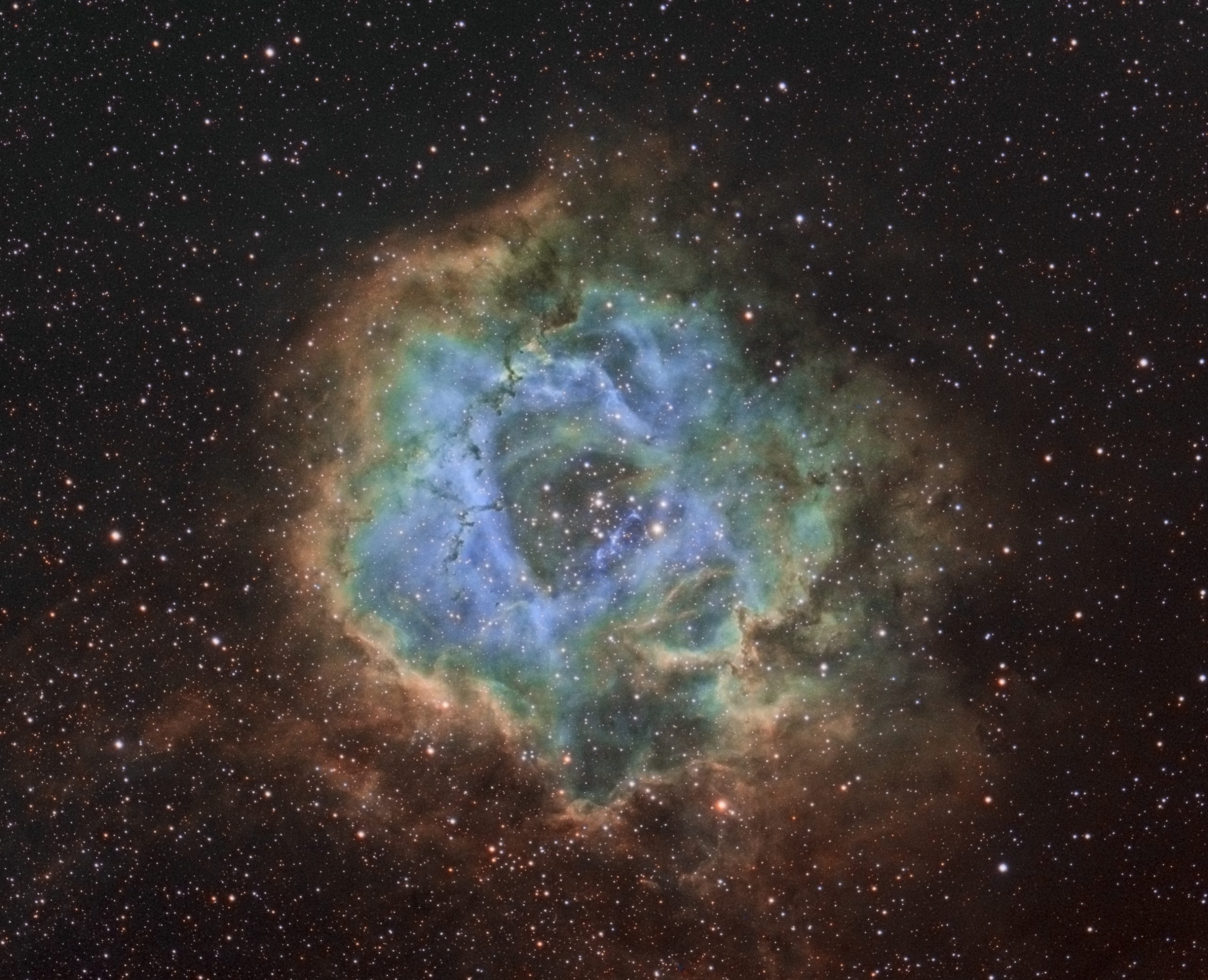 NGC2244 – Nébuleuse de la Rosette